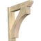 Ekena Millwork Westlake Slat Rough Sawn Outlooker, Douglas Fir, 6"W x 28"D x 28"H OUT06X28X28WTL06RDF - alternate 1